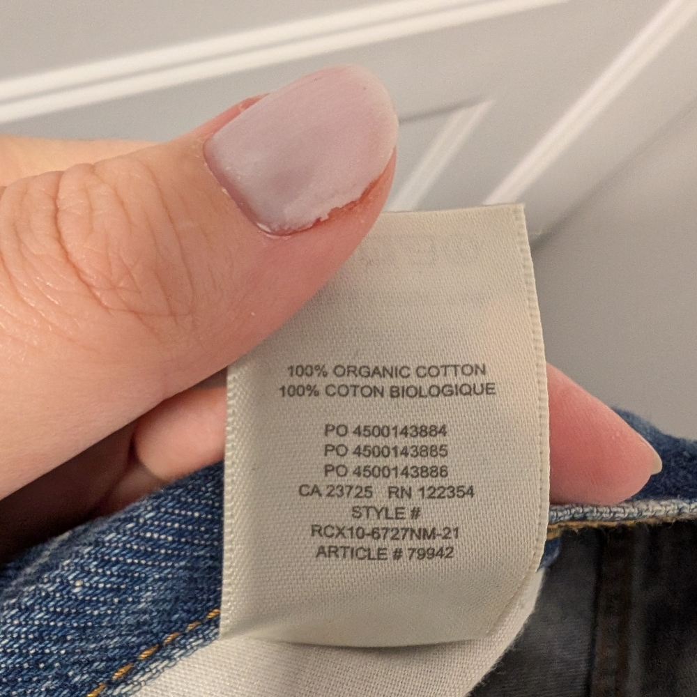 Denim Forum/The Joni High Rise Loose 29L Sz 24 - Picture 7 of 8